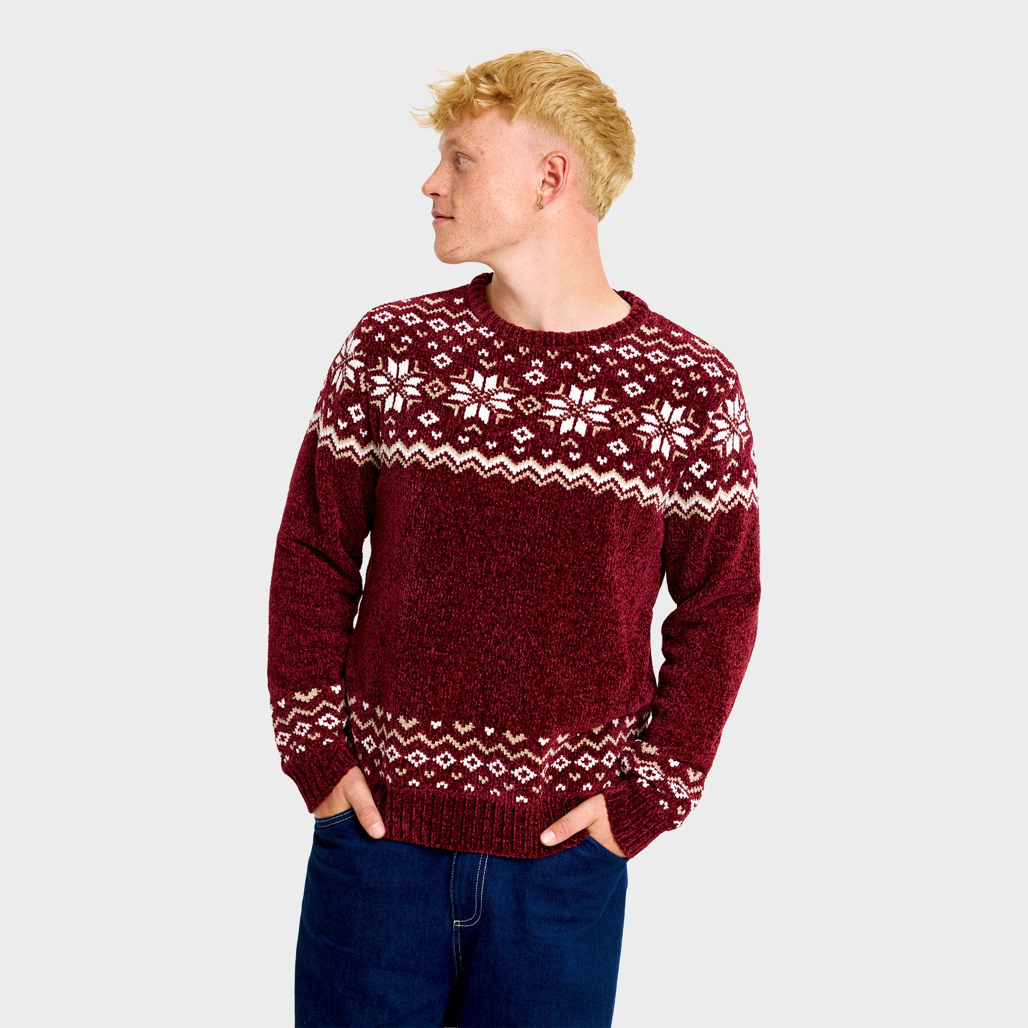 Den nordiske julesweater - Herre